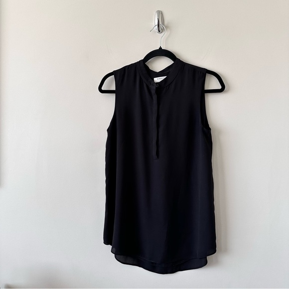 ARITZIA-WOLFGANG Black Sleeveless Blouse (Size:Small) - Picture 4 of 9